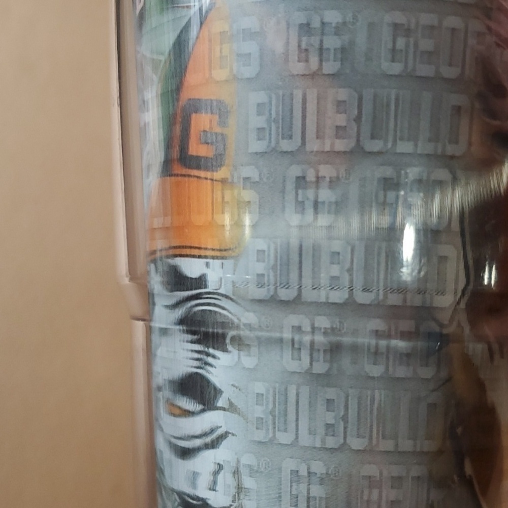 TERVIS Georgia Bulldogs LG 20 Oz cup with lid Dishwasher safe Hot or Cold drinks - Picture 6 of 9